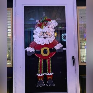 Santa door hanger